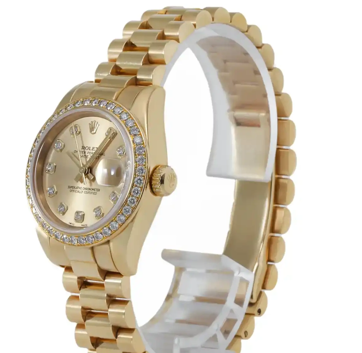 Prestigious Jewellers 179138 Rolex Gold Datejust 0530